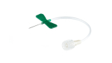 Blood Collection/Infusion Set 21G x 3/4"
tubing length 4" (10 cm), single-packed, sterile, not made with natural
rubber latex
