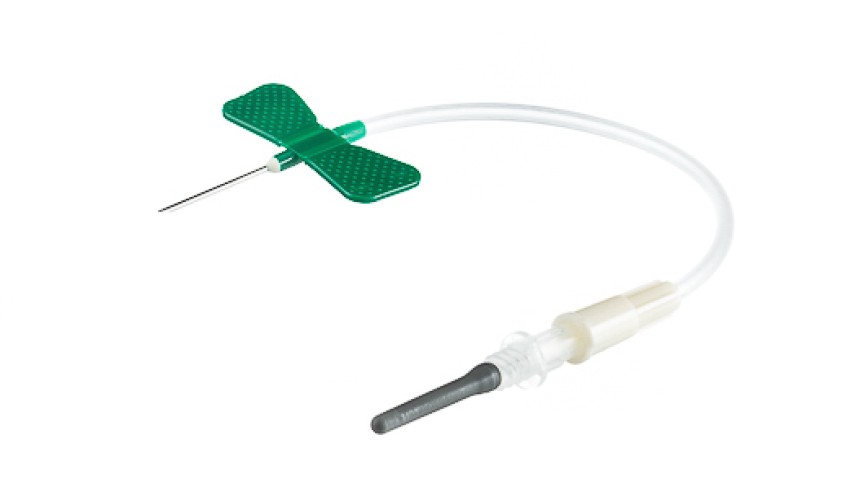 Blood Collection Set + Luer Adapter 21G x 3/4