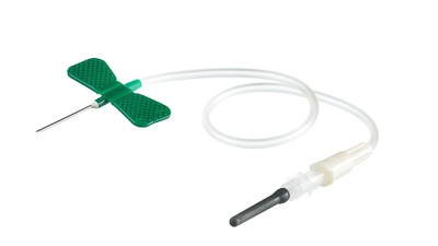 Blood Collection Set + Luer Adapter 21G x 3/4
