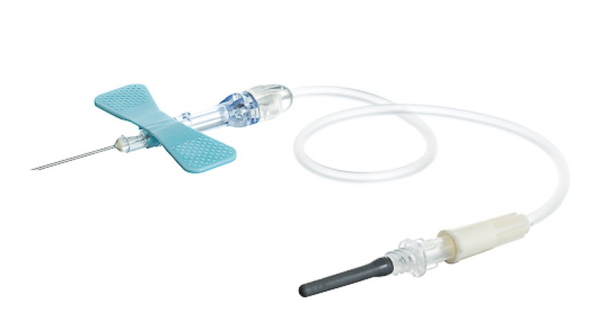 SAFETY Blood Collection Set + Luer Adapter 23G x 3/4