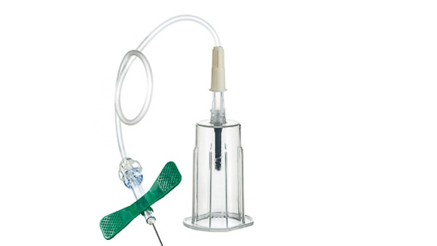 SAFETY Blood Collection Set + Holder 21G x 3/4