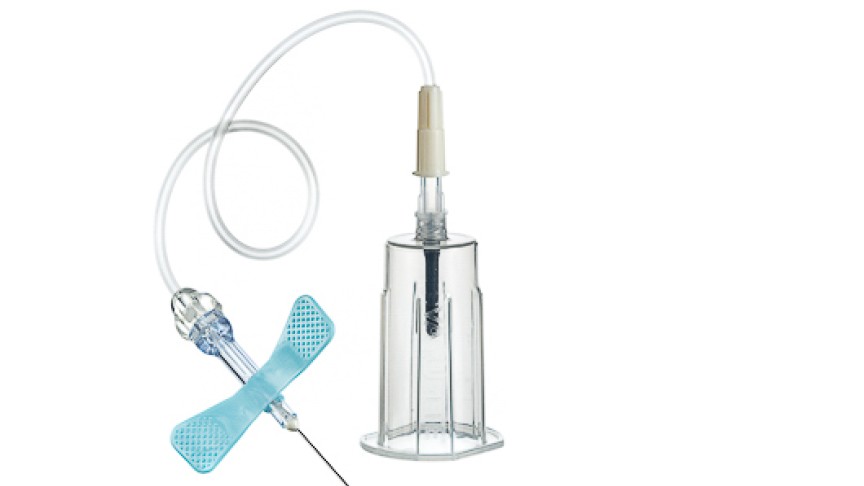 SAFETY Blood Collection Set + Holder 23G x 3/4