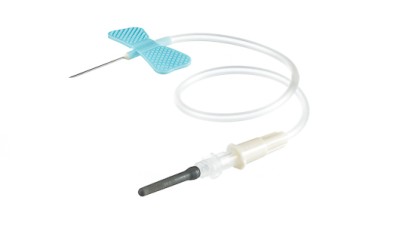 Blood Collection Set + Luer Adapter 23G x 3/4