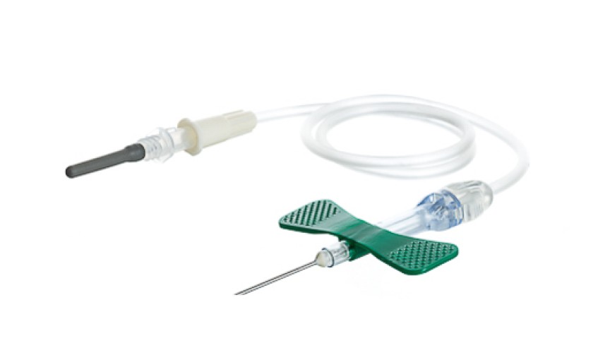 SAFETY Blood Collection Set + Luer Adapter 21G x 3/4