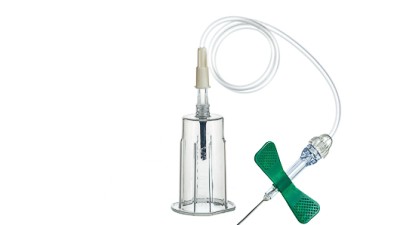 SAFETY Blood Collection Set + Holder 21G x 3/4