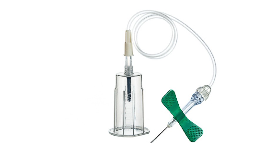 SAFETY Blood Collection Set + Holder 21G x 3/4