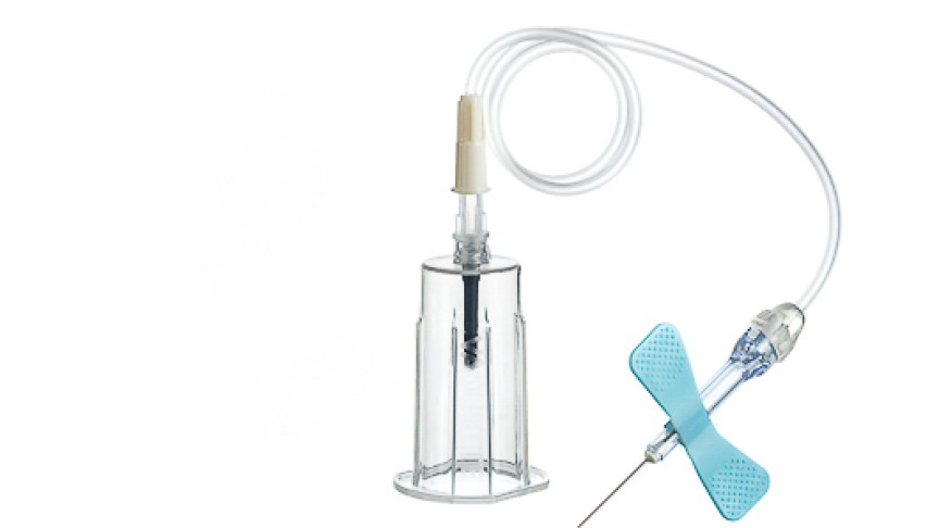 SAFETY Blood Collection Set + Holder 23G x 3/4