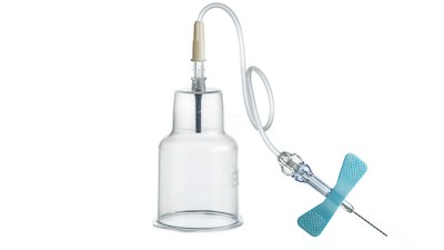 SAFETY Blood Collection Set + Blood Culture Holder 23G x 3/4