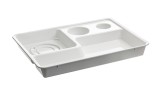 Compact Blood Collection Tray for Sharps Disposal Container
white for 0.6 / 1 / 1.8 / 3 litre containers
