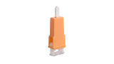 MiniCollect® Safety Lancet 23G, penetration depth 2.25 mm
orange, for capillary blood collection, sterile
with needle