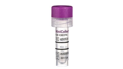 MiniCollect® TUBE 0.25/0.5 ml K3E K3EDTA
lavender cap