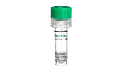 MiniCollect® TUBE 1 ml LH Lithium Heparin
green cap, for veterinary use only