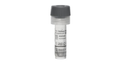 MiniCollect® TUBE 0.25 ml FX Sodium Fluoride / Potassium Oxalate
grey cap