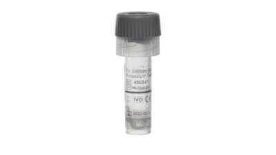 MiniCollect® TUBE 0.5 ml FX Sodium Fluoride / Potassium Oxalate
grey cap