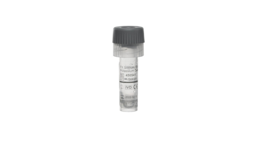 MiniCollect® TUBE 0.5 ml FX Sodium Fluoride / Potassium Oxalate
grey cap