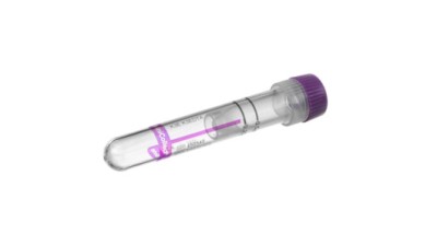 MiniCollect® Complete 0.25 / 0.5 ml K3E K3EDTA
lavender cap, pre-assembled with Carrier Tube 13x75