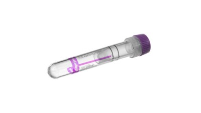 MiniCollect® Complete 0.25 / 0.5 ml K2E K2EDTA
lavender cap, pre-assembled with Carrier Tube 13x75