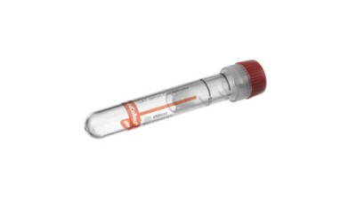 MiniCollect® Complete 0.5 / 1 ml CAT Serum Clot Activator
red cap, pre-assembled with Carrier Tube 13x75