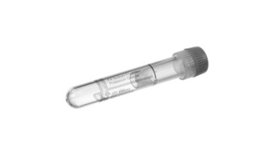 MiniCollect® Complete 0.25 ml FX Sodium Fluoride / Potassium Oxalate
grey cap, pre-assembled with Carrier Tube 13x75