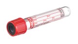 VACUETTE® TUBE 4.5 ml CAT Serum Clot Activator
13x75 red cap-black ring, PREMIUM
