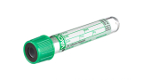 VACUETTE® TUBE 4.5 ml LH Lithium Heparin
13x75 green cap-black ring, PREMIUM