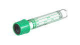 VACUETTE® TUBE 3 ml LH Lithium Heparin
13x75 green cap-black ring, PREMIUM
