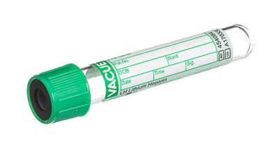 VACUETTE® TUBE 4 ml LH Lithium Heparin
13x75 green cap-black ring, PREMIUM