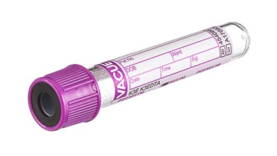 VACUETTE® TUBE 3 ml K3E K3EDTA
13x75 lavender cap-black ring, PREMIUM
