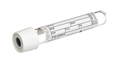 VACUETTE® TUBE 2 ml Z No Additive
13x75 white cap-white ring, PREMIUM