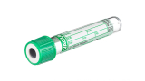 VACUETTE® TUBE 2 ml LH Lithium Heparin
13x75 green cap-white ring, PREMIUM
