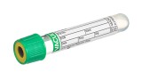 VACUETTE® TUBE 3 ml LH Lithium Heparin Separator
13x75 green cap-yellow ring, non-ridged