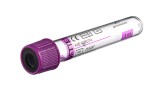 VACUETTE® TUBE 3 ml K3E K3EDTA
13x75 lavender cap-black ring, transparent label, non-ridged