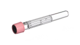 VACUETTE® TUBE 6 ml K3E Crossmatch K3EDTA
13x100 pink cap-black ring, special label, non-ridged