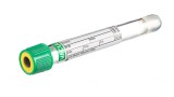 VACUETTE® TUBE 5 ml LH Lithium Heparin Separator
13x100 green cap-yellow ring, non-ridged