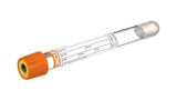 VACUETTE® TUBE 5 ml CAT Serum Fast Separator
13x100 orange cap-yellow ring, non-ridged