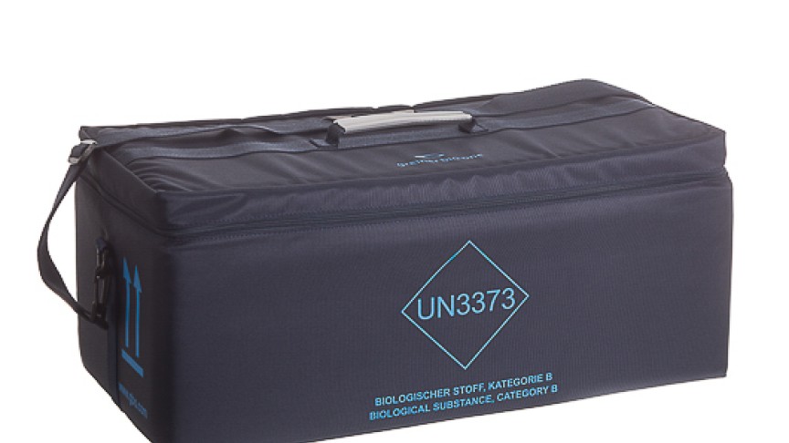 Carrier Bag for 4 pieces VACUETTE® Transport Boxes (VTB)
Isotherm, big, dark blue