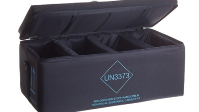 Carrier Bag for 4 pieces VACUETTE® Transport Boxes (VTB)
Isotherm, big, dark blue