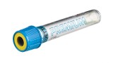 VACUETTE® TUBE 3.5 ml CTAD
13x75 blue cap-yellow ring, sandwich tube, transparent label, PREMIUM