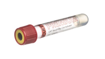 VACUETTE® TUBE 3.5 ml CAT Serum Separator Clot Activator
13x75 red cap-yellow ring, transparent label, PREMIUM