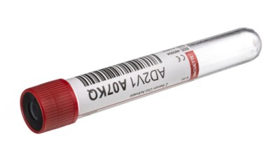 VACUETTE® TUBE 9 ml CAT Serum Clot Activator
16x100 red cap-black ring, G-barcode label, non-ridged