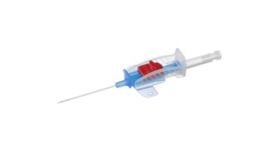 SWITCH Needle-Protected Safety Catheter FEP 22G x 35mm
single-packed, sterile, not made with natural
rubber latex
