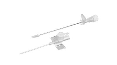 Clip ported SAFETY iv catheter fep 17g x 45mm Single packed, sterile, not made with natural rubber latex