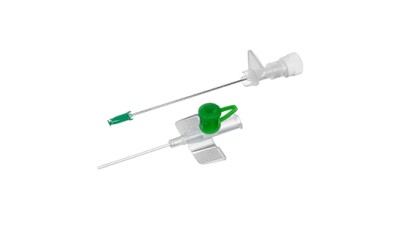 Clip ported SAFETY iv catheter fep 18G x 32mm Single packed, sterile, not made with natural rubber latex