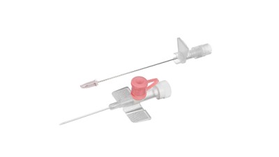 Clip ported SAFETY iv catheter pur 20G x 32mm Single packed, sterile, not made with natural rubber latex