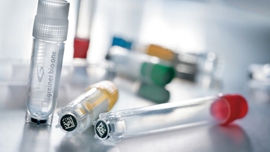 Cryo.s tubes with Datamatrix