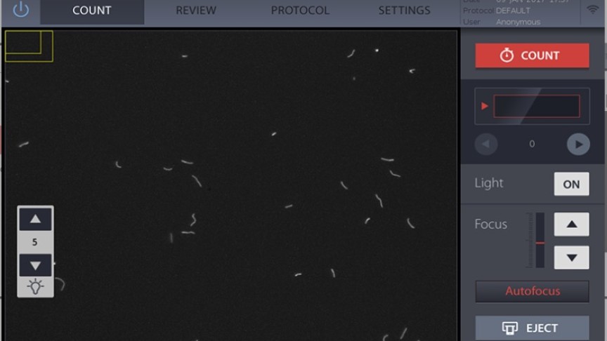 QUANTOM Tx™ Microbial Cell Counter