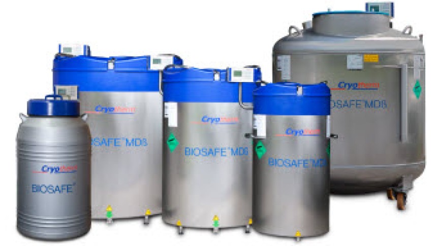 BIOSAFE cryo storage