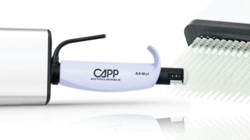 CappAero 384 multichannel pipette