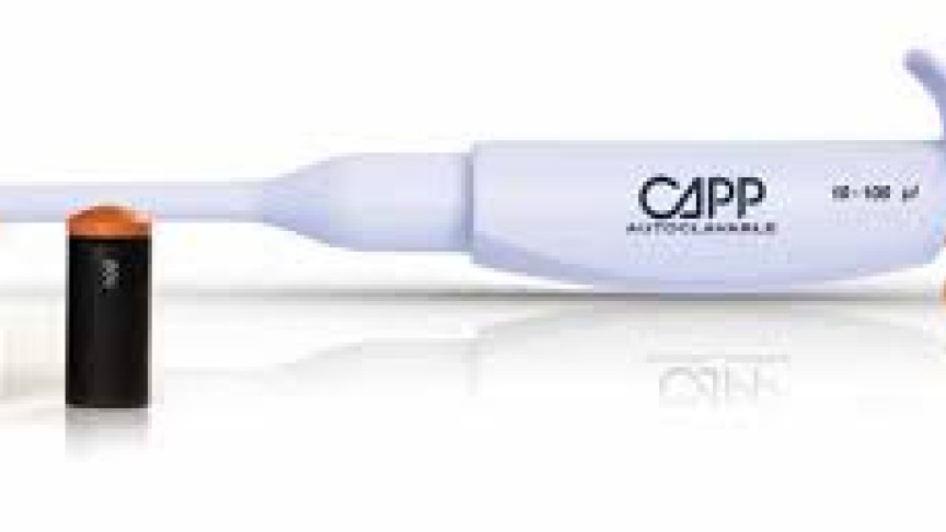 CappTrio fixed volume micropipettes